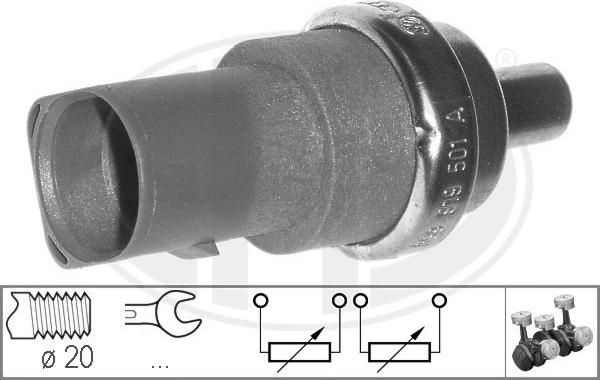 ERA 330496 - Sensor, coolant temperature autospares.lv