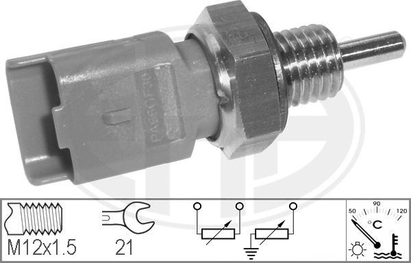 ERA 330551 - Sensor, coolant temperature autospares.lv