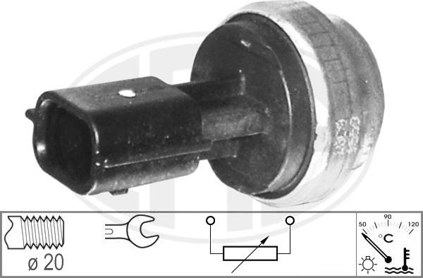 ERA 330558 - Sensor, coolant temperature autospares.lv