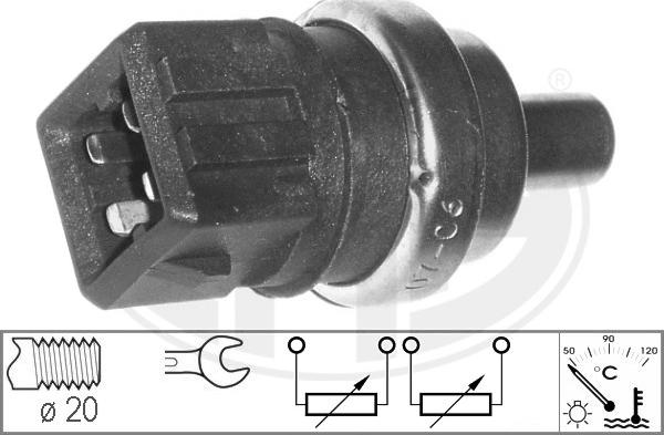 ERA 330500 - Sensor, coolant temperature autospares.lv