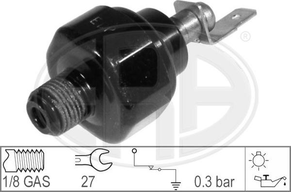 ERA 330009 - Sender Unit, oil pressure autospares.lv