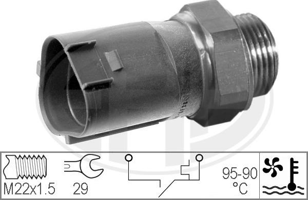 ERA 330199 - Temperature Switch, radiator / air conditioner fan autospares.lv