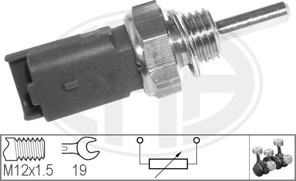 ERA 330142 - Sensor, coolant temperature autospares.lv