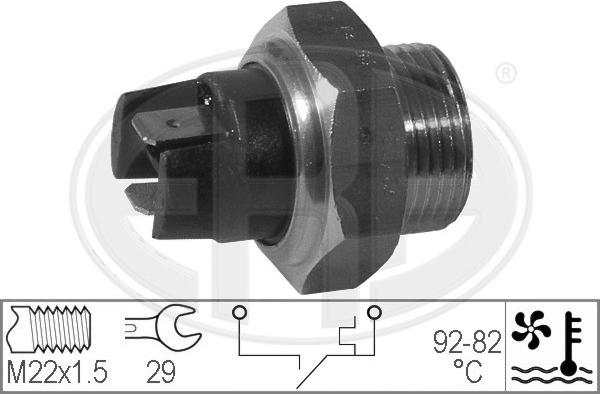 ERA 330169 - Temperature Switch, radiator / air conditioner fan autospares.lv