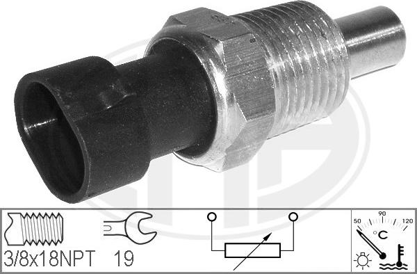 ERA 330117 - Sensor, coolant temperature autospares.lv