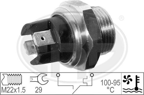 ERA 330303 - Temperature Switch, radiator / air conditioner fan autospares.lv