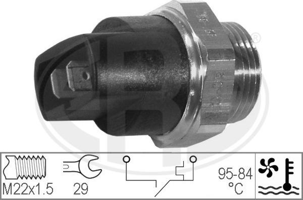 ERA 330296 - Temperature Switch, radiator / air conditioner fan autospares.lv