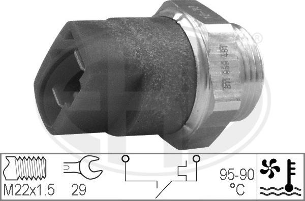 ERA 330297 - Temperature Switch, radiator / air conditioner fan autospares.lv