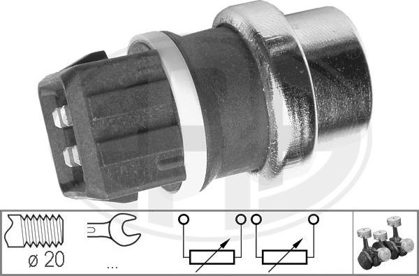 ERA 330287 - Sensor, coolant temperature autospares.lv