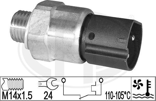 ERA 331039 - Temperature Switch, radiator / air conditioner fan autospares.lv