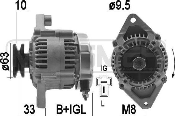 ERA 209442A - Alternator autospares.lv