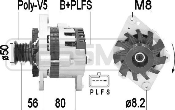 ERA 209461A - Alternator autospares.lv