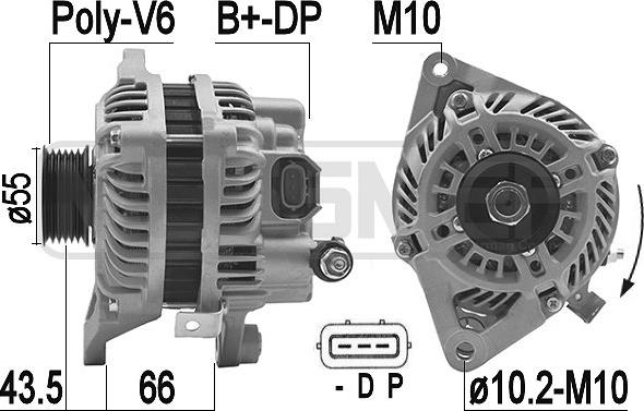 ERA 209405A - Alternator autospares.lv