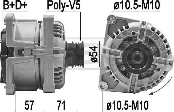 ERA 209418A - Alternator autospares.lv