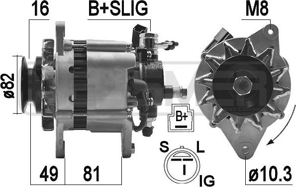 ERA 209481A - Alternator autospares.lv