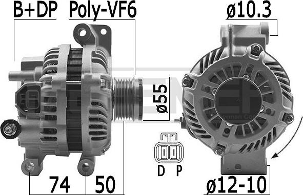 ERA 209483A - Alternator autospares.lv