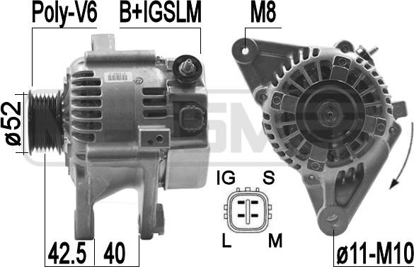 ERA 209426 - Alternator autospares.lv