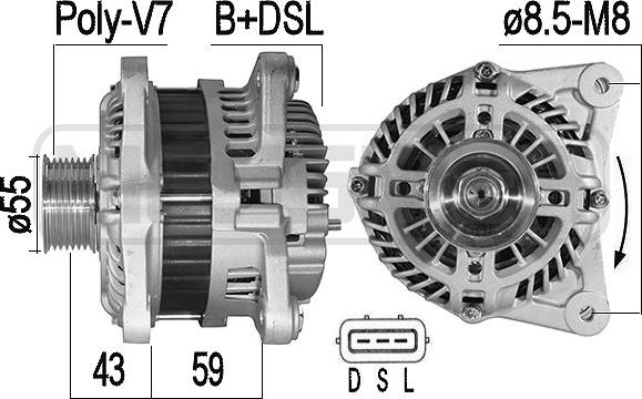 ERA 209549A - Alternator autospares.lv