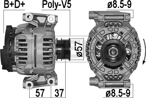 ERA 209555A - Alternator autospares.lv