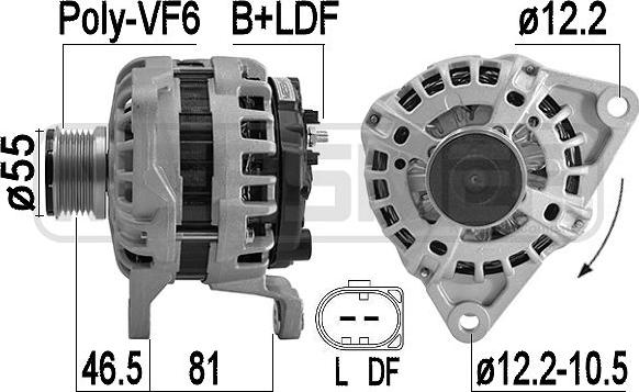 ERA 209558A - Alternator autospares.lv