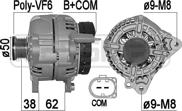 ERA 209566A - Alternator autospares.lv