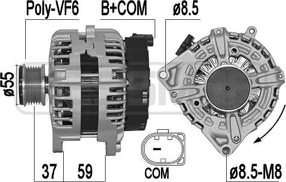 ERA 209561A - Alternator autospares.lv