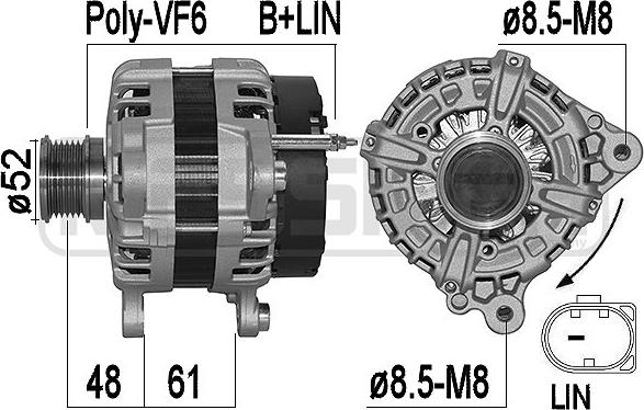 ERA 209562A - Alternator autospares.lv