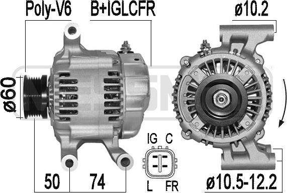 ERA 209532A - Alternator autospares.lv