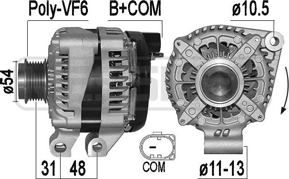 ERA 209529A - Alternator autospares.lv