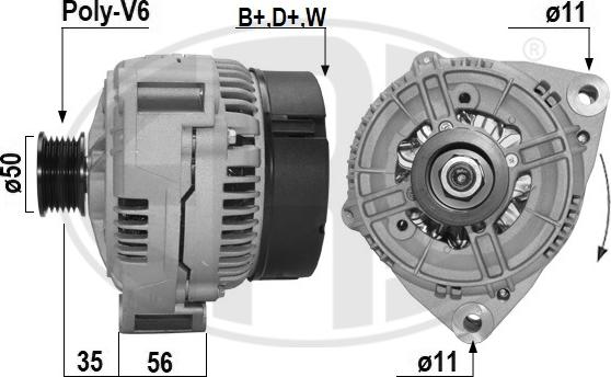 ERA 209664A - Alternator autospares.lv