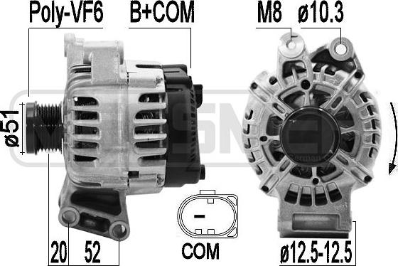 ERA 209601 - Alternator autospares.lv