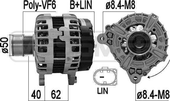 ERA 209614A - Alternator autospares.lv