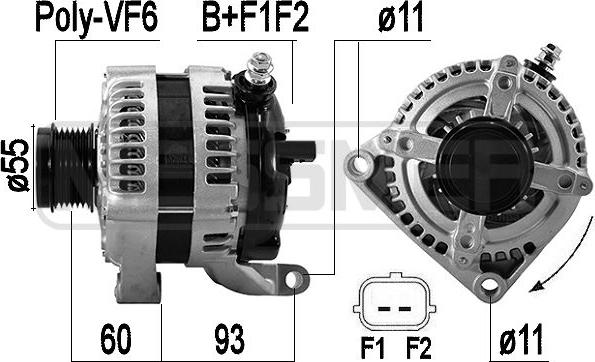 ERA 209612A - Alternator autospares.lv