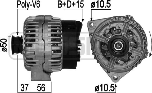 ERA 209041A - Alternator autospares.lv