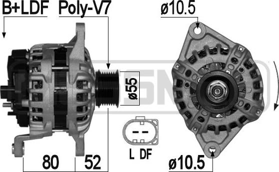 ERA 209057A - Alternator autospares.lv