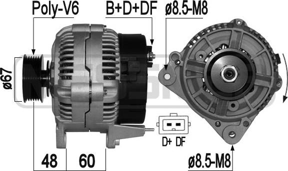 ERA 209064A - Alternator autospares.lv