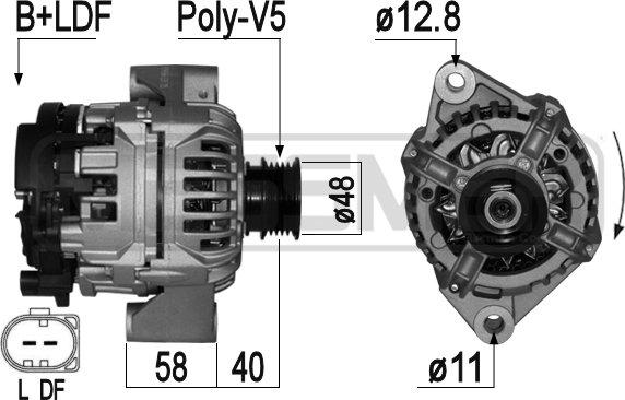 ERA 209066A - Alternator autospares.lv