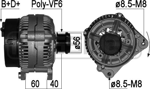 ERA 209067A - Alternator autospares.lv