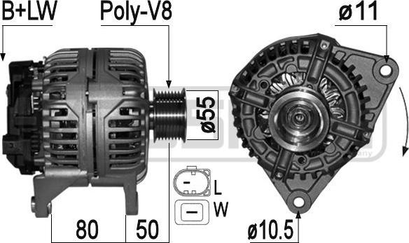 ERA 209084 - Alternator autospares.lv