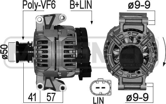 ERA 209082A - Alternator autospares.lv