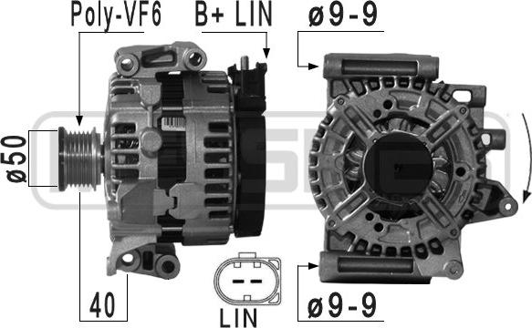 ERA 209037 - Alternator autospares.lv