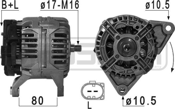 ERA 209024A - Alternator autospares.lv