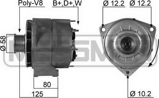 ERA 209021 - Alternator autospares.lv