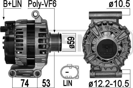 ERA 209079 - Alternator autospares.lv