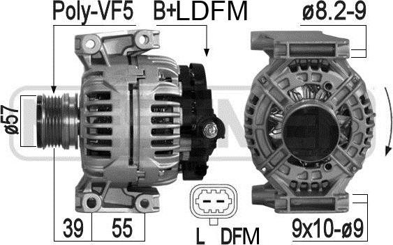 ERA 209078A - Alternator autospares.lv