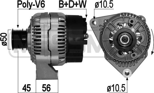 ERA 209077A - Alternator autospares.lv