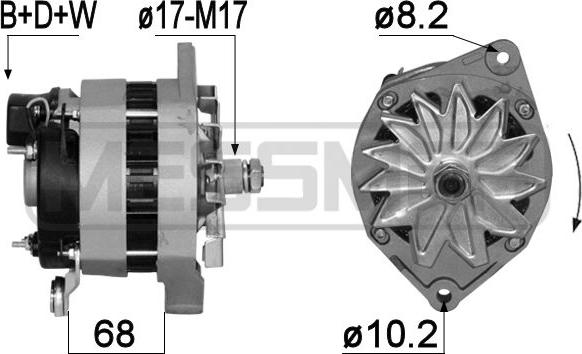 ERA 209142 - Alternator autospares.lv