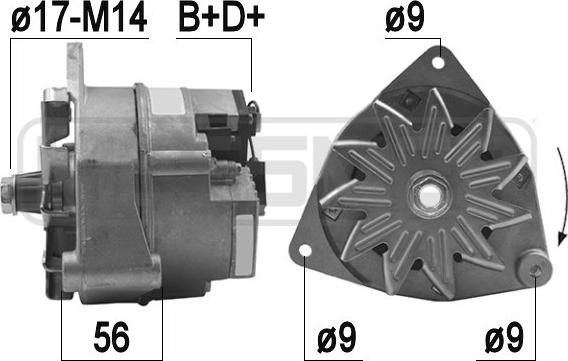 ERA 209158 - Alternator autospares.lv