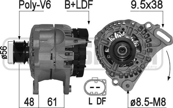 ERA 209157A - Alternator autospares.lv