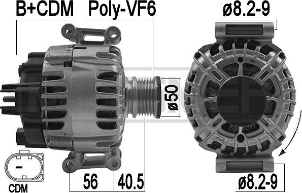 ERA 209166 - Alternator autospares.lv